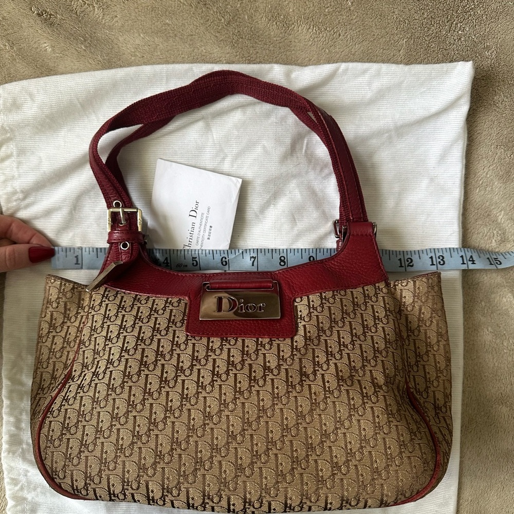 Dior Y2k Diorissimo Street Chic Trotter Shoulder … - image 4